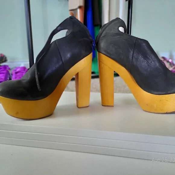 Disco Heeled Platforms Shoes - Picture 7 of 7